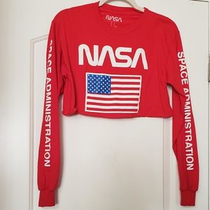 Forever 21 Nasa Crop top